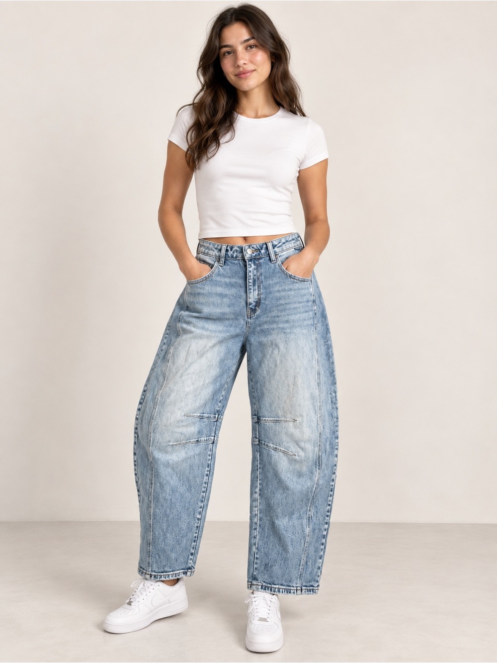 Cello Barrel Wide Leg Women's Sz 29